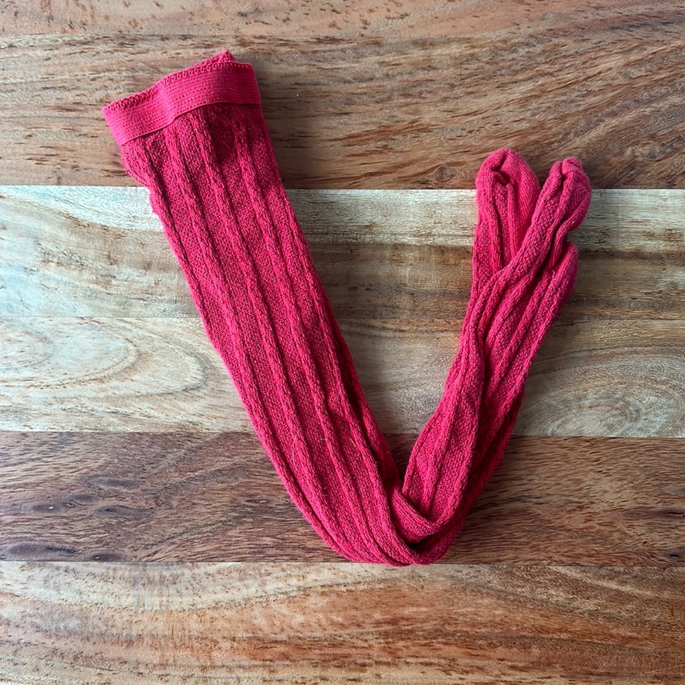 Hanna Andersson Red Tights